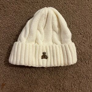GAP Kids Cream Cable Knit Beanie